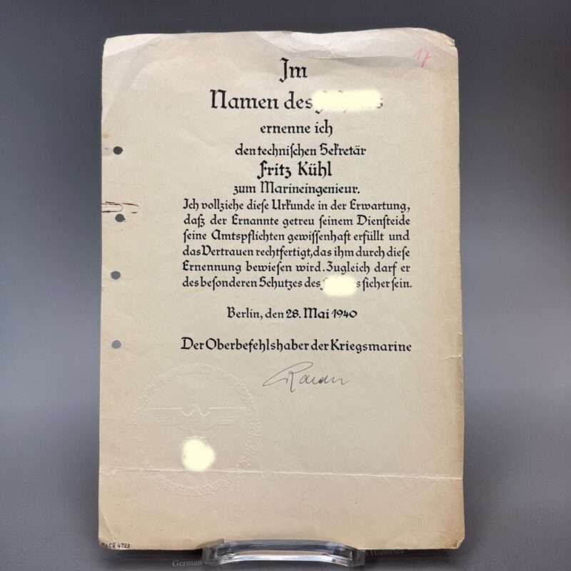 German historica Militaria Kiel Orden Abzeichen Auszeich Hansem U Boot Kiel Dolch Marine 1914 Raeder 5 1