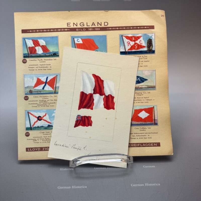 Marine Maler Robert Schmidt Hamburg German Historica Militaria Uniform Flensburg Kiel Rendsburg Laboe Reederein Flaggen2 1