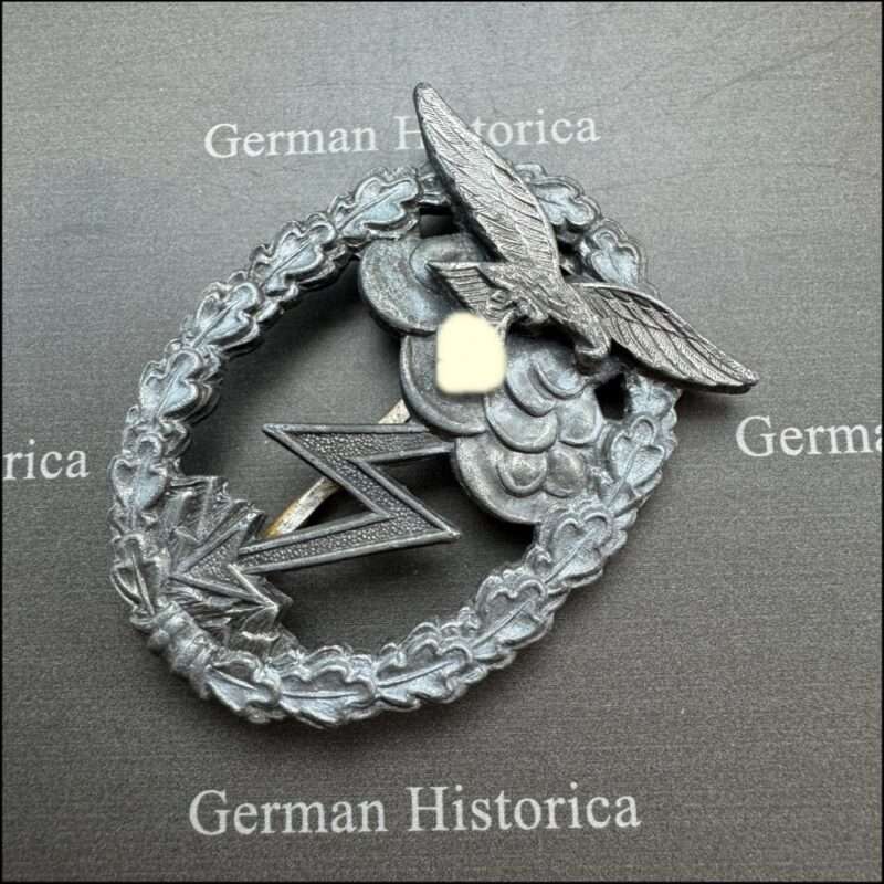 Erdkampfabzeichen German Historica Kriegsmarine Mützenband Verw Militaria Hansen Kiel, Rendsburg 8111 Kopie