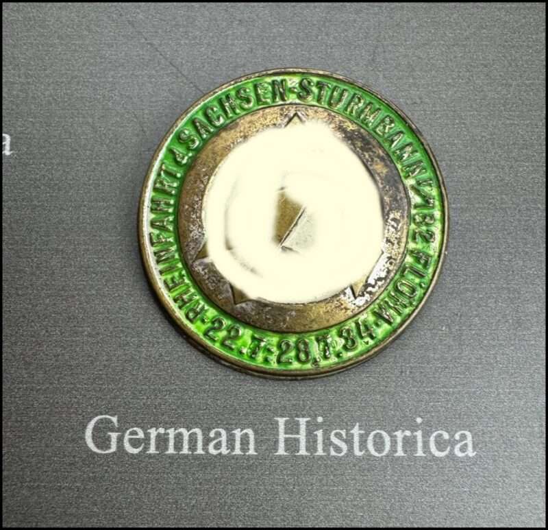 Partei German Historica Kriegsmarine Mützenband Verw Militaria Hansen Kiel, Rendsburg 8115