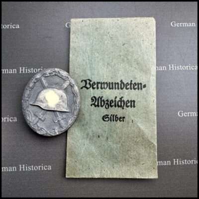 Verwundetenabzeichen Silber Rendsburg Kiel Ritterkreuz Junker German Historica Kriegsmarine Mützenband Verw Militaria Hansen Kiel, Militaria 18111
