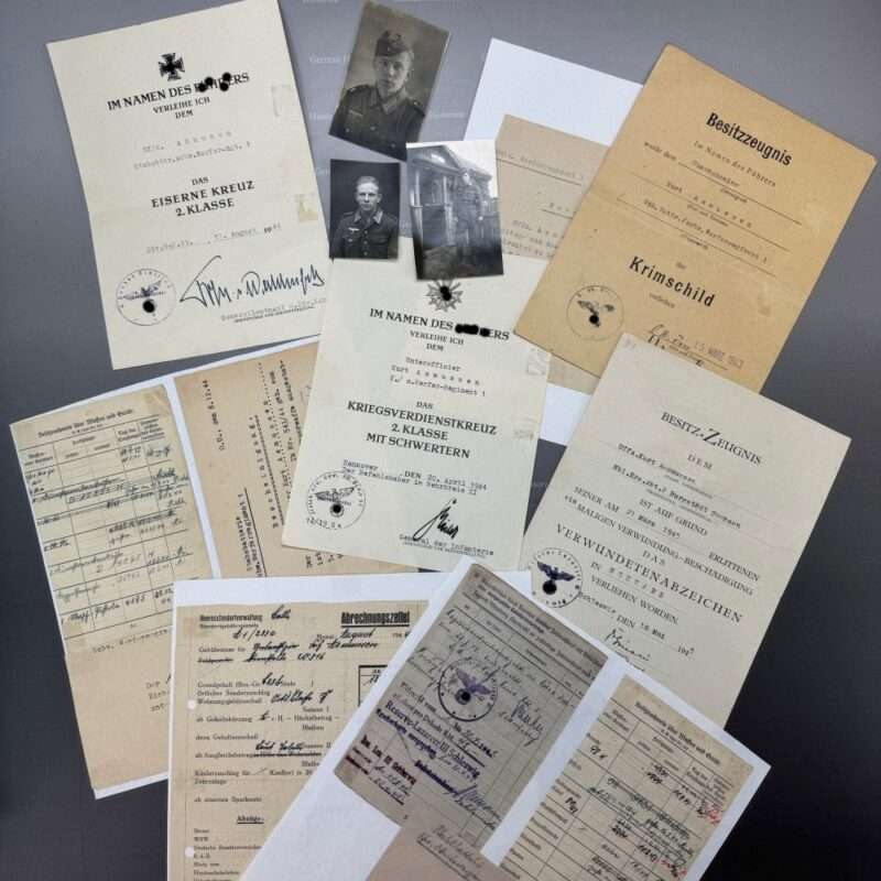 Krim, Nebelwerfer Orden Wehrmacht Eisernes Kreuz Kiel, Militaria 2812