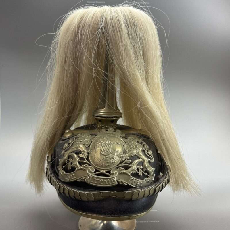 Pickelhaube Helm Eisernes Kreuz Kiel, Militaria 289112