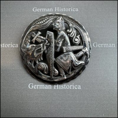 Schmuck, Brosche, Silber, Gold, Norway, Norwegen, Viking 11561