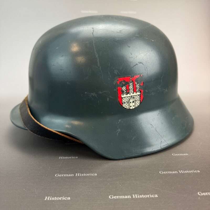 Stahlhelm, Polizei, Mütze, Hamburg 181561
