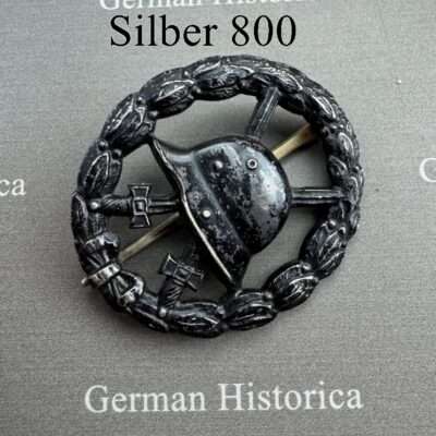 800 Silber, Eisernes Kreuz, Ritterkreuz, Orden, Verwundetenabzeichen Deschler 21562
