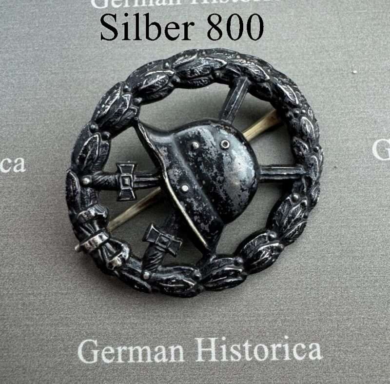 800 Silber, Eisernes Kreuz, Ritterkreuz, Orden, Verwundetenabzeichen Deschler 21562