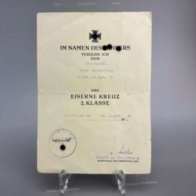 Urkunden, Soldbuch, Wehrpass Eisernes Kreuz, Ritterkreuz, Orden, Dolch, III. Reich, Ankauf Säbel Kiel , Schleswig Holstein, ankauf German historica 1914 21562