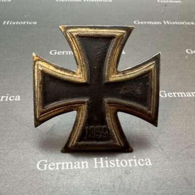 Eiswernes Kreuz, Klasse 1, Krigsgefangene , 1939, Neumünster, Etui, Flensburg Militaria, 111561