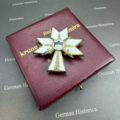Red krune kralja Zvonimira II. stupnja s macevima, Eisernes Kreuz, Ritterkreuz, Ankauf Kiel 2311562