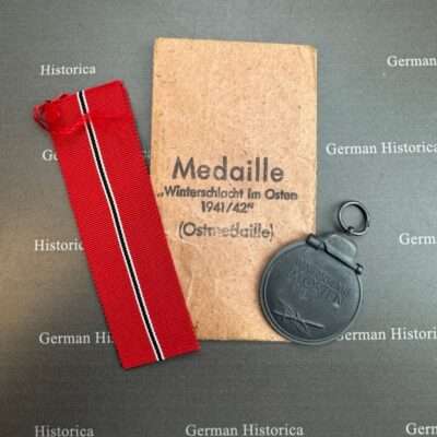 Winterschlacht, Treue Diens Verwundetenabzeichen Eisernes Kreuz, Klasse 1, Kriegsgefangene , 1939, 1945 Neumünster, Etui, Flensburg Militaria, 911569