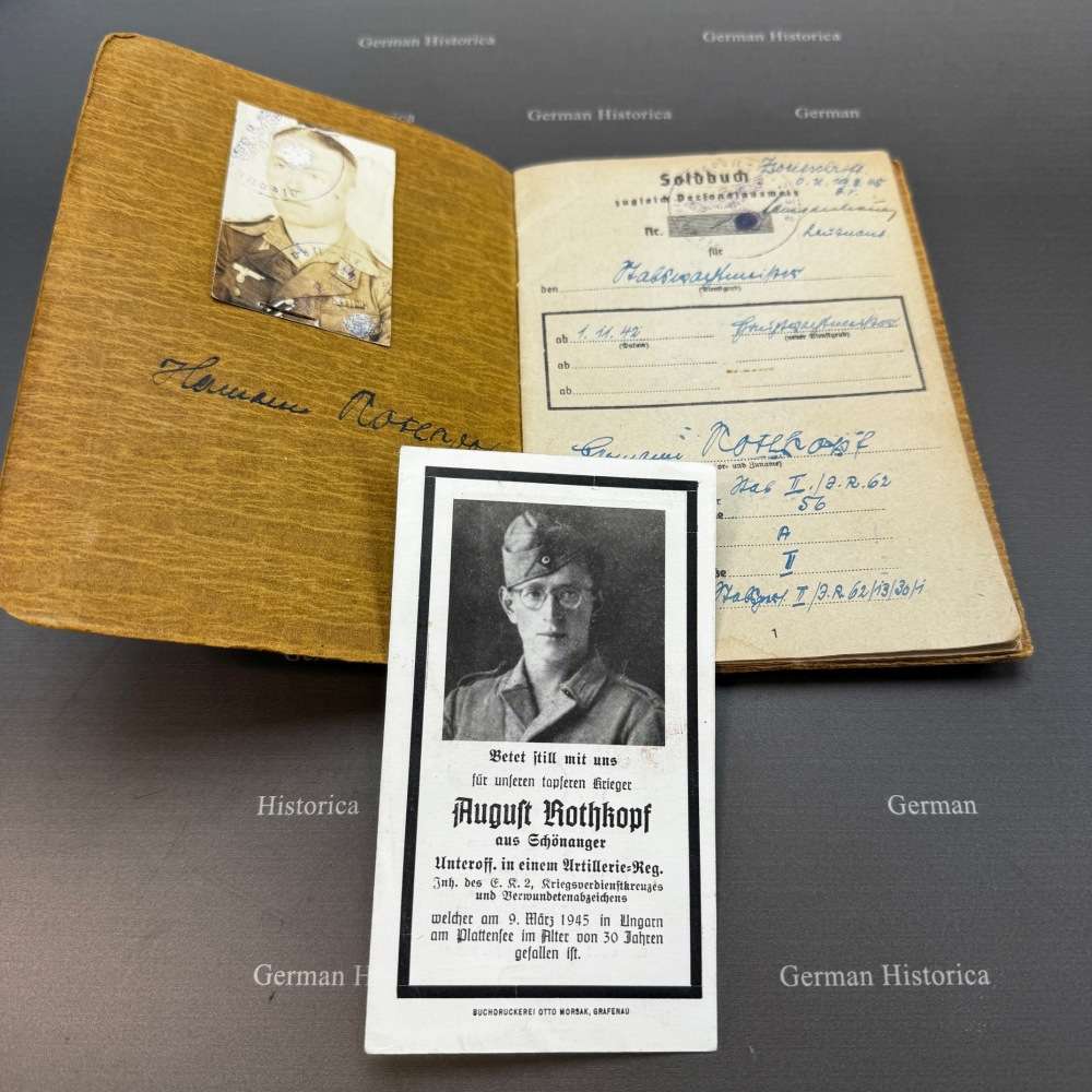 Wehrmacht, Soldbuch, Grossdeutschland, Partei 24115624