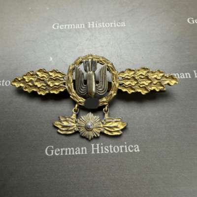 A, Luftwaffe, Kampfflieger. Frontflugspange, Militaria, Kiel Ankauf1121