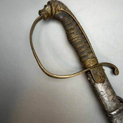 Säbel Bayern, Löwenkopf, Dolch, Kiel Ankauf1121