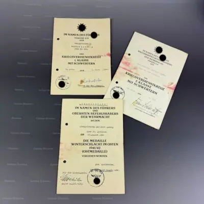 Kriegsverdienstkreuz Eiseernes Kreuz Ankauf Kiel09