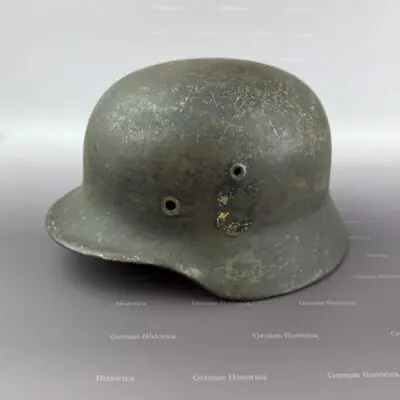 Stahlhelm M40 Waffen SS Wehrmacht Ankauf Kiel05