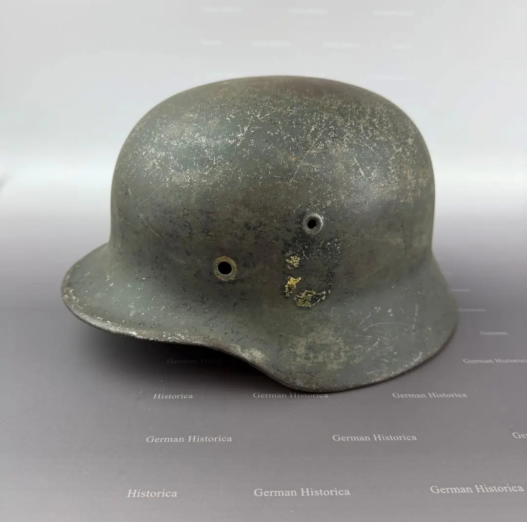 Stahlhelm M40 Waffen SS Wehrmacht Ankauf Kiel05