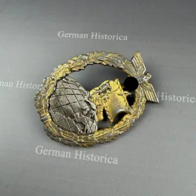 Hilfskreuzerabzeichen Blockadebrecher Zerstörer Kriegsabzeichen Kriegsmarine