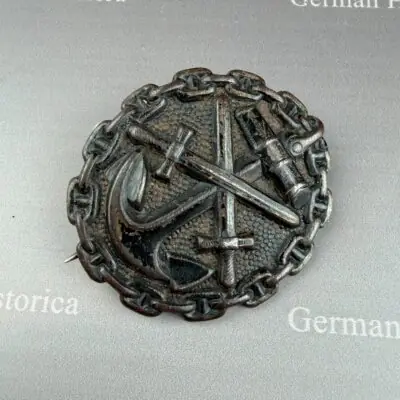 Kaiswerliche Marine, Verwundetenabzeichen Kriegsmarine U Boot05