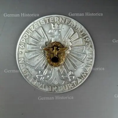 Medaille, Olympiade, Sport, Motossport Polizei 1935, Sternfahrt