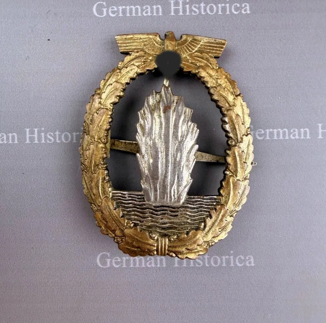 Minensuchabzeichen Kriegsmarine Buntmetall