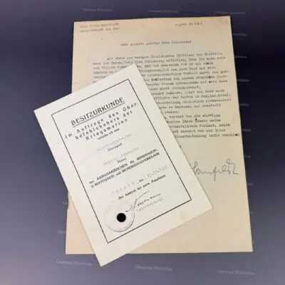 Kriegsmarine Orden Abzeichen Minensuchabzeichen Ankauf Kiel05
