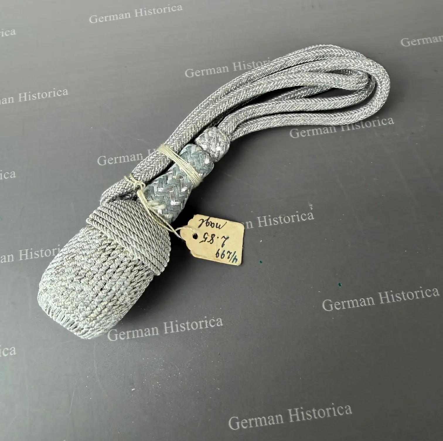 Portepee Kaiserliche Marine Kriegsmarine Dolch Säbel Abkauf Kiel15