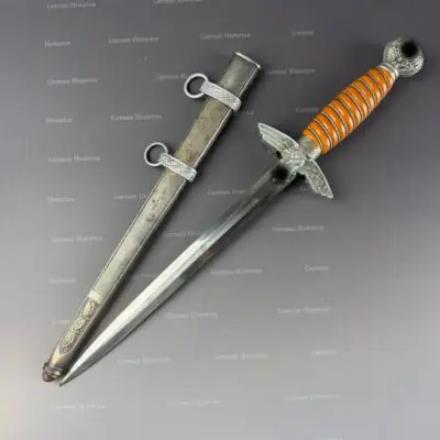 Wehrmacht Luftwaffe Dolch für Offiziere Kammerstück Kiel05