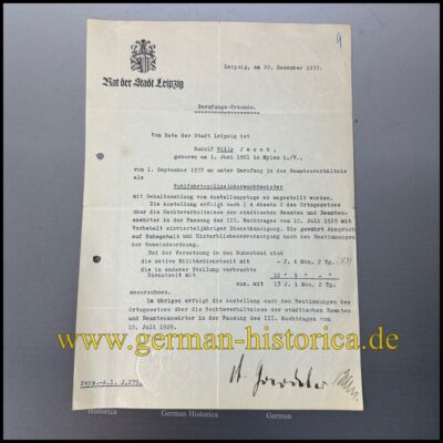 Carl Friedrich Goerdeler Wiederstand 20. Juli o.U.