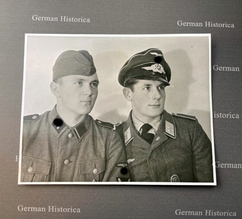 Portrait Waffen SS Luftwaffe Staffelnadel